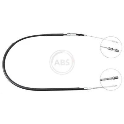 Cable de accionamiento, freno de estacionamiento A.B.S. K10676 Oferta Limitada
